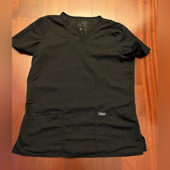 Cherokee Tops Cherokee Workwear Revolution Scrub Top Medium Black